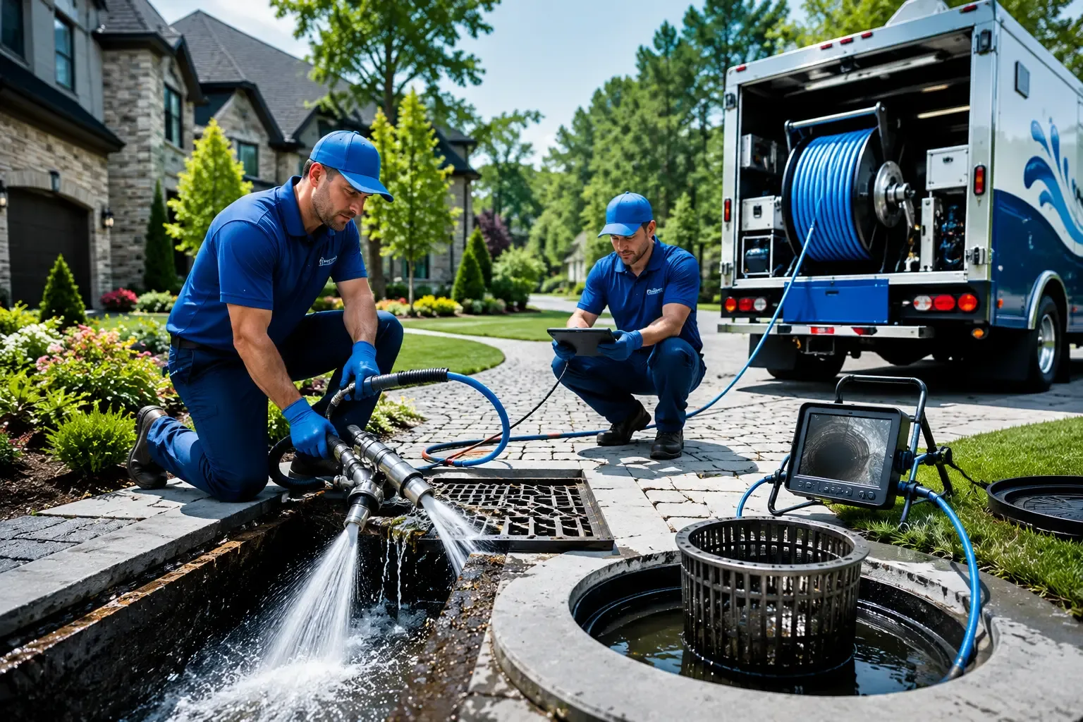 Local outdoor drain cleaning professionals in New Philadelphia, PA